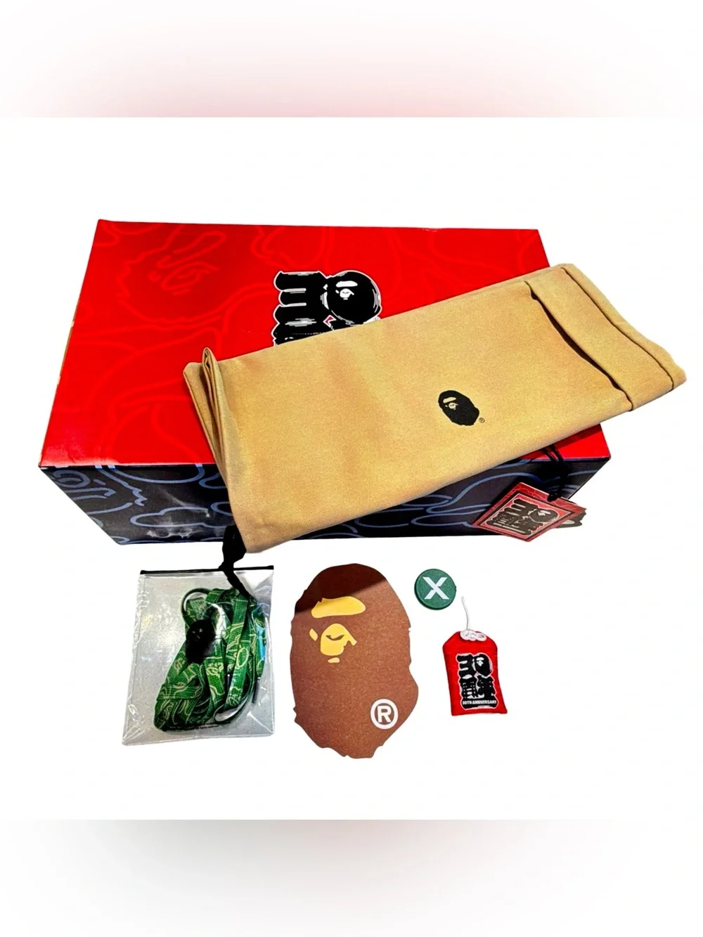 BAPE Men’s Clutch Sta 30th Anniversary Sneakers | US 9.5 | All Accessories - Picture 16 of 16
